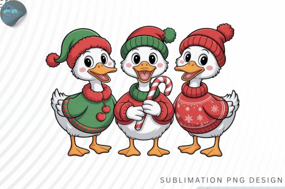 Download Christmas Goose PNG Design - Premium Bundle