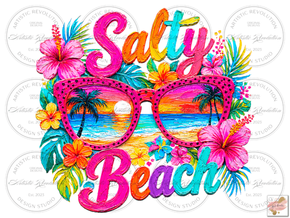 Download Floral Salty Beach Png Floral Summer Png - Beach png Collection